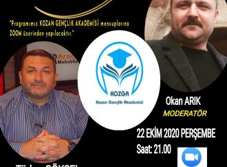 Kozan Gençlik Akademisi – 22 Ekim 2020