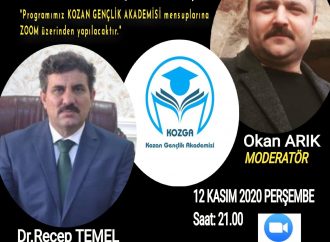 Kozan Gençlik Akademisi – 12 Kasım 2020